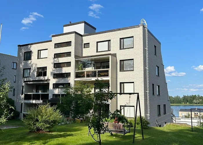 公寓 Cozy 2-room Flat With Sauna And Work Desk 库奥皮奥